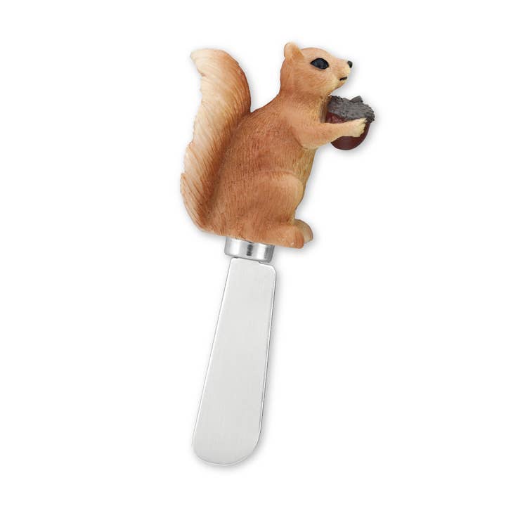 Squirrel Polyresin Cheese Spreader for wholesale by Supreme Housewares