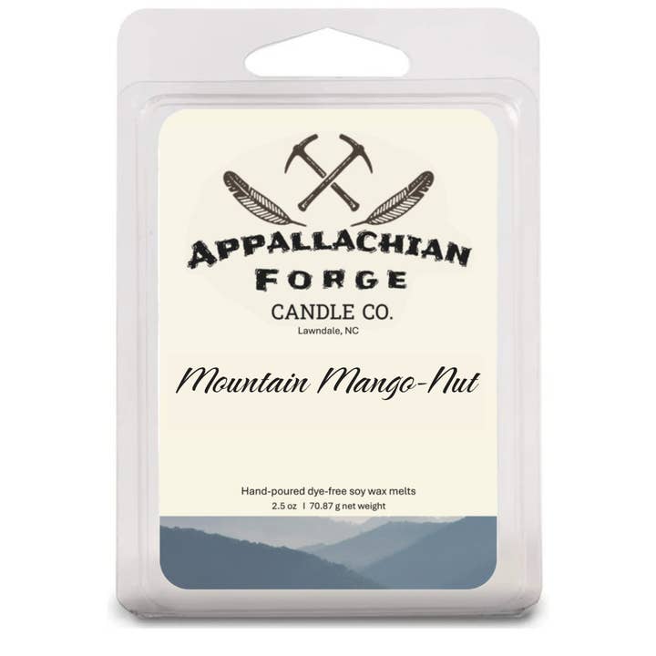 Montain Mango-Nut for wholesale by Appalachian Forge Candle Co.