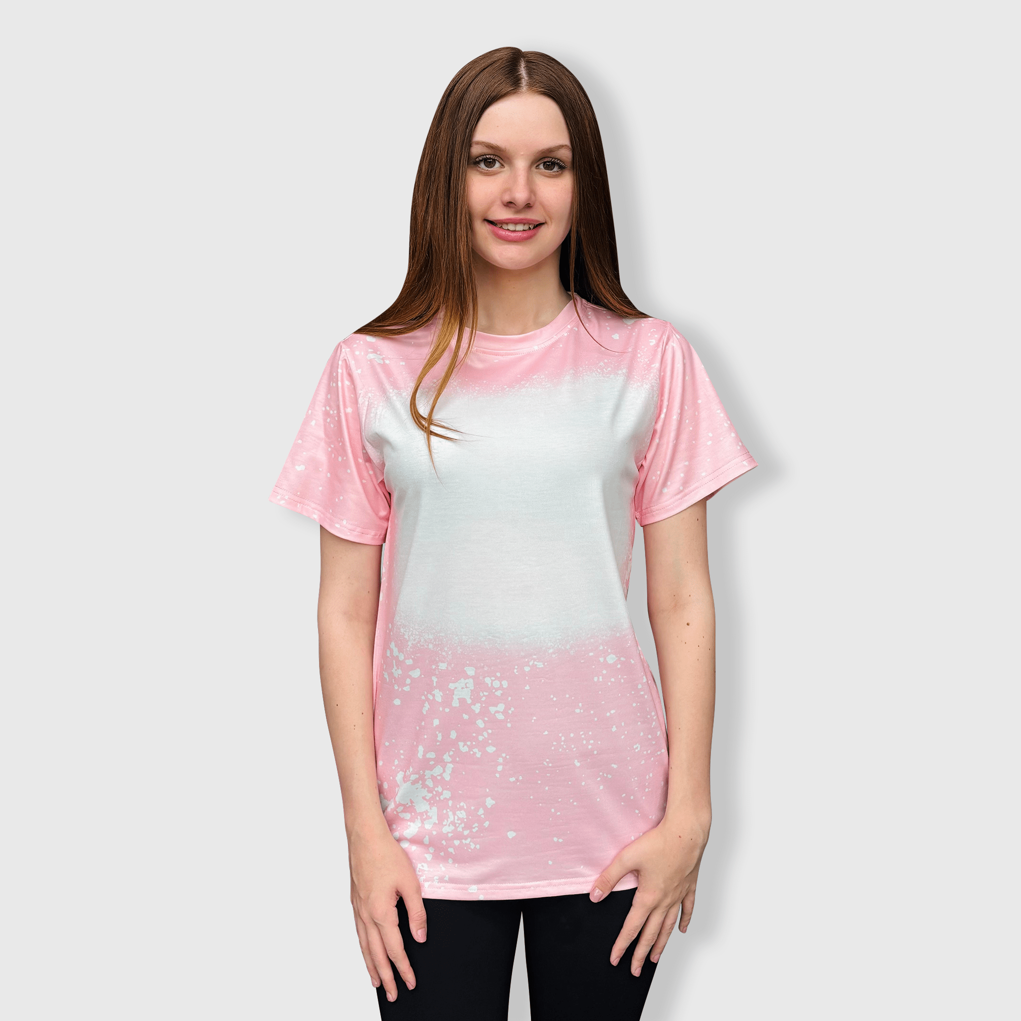 ILTEX Apparel - Wholesale T-Shirt - Women's - FAUX Bleached Tees - Adult5