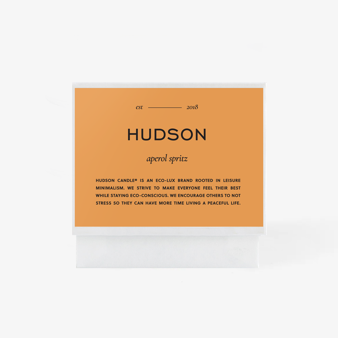 Hudson Candle® - Wholesale Jar/Filled Candle - Aperol Spritz4