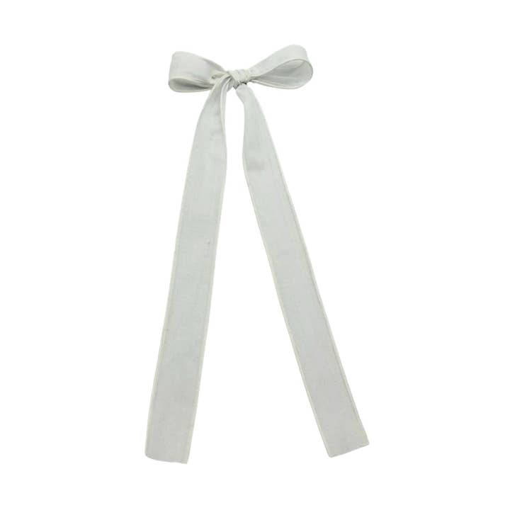 Next Chance - Wholesale Ornament - Boucle longue large pour le sapin de Noël - Classique - Blanc0