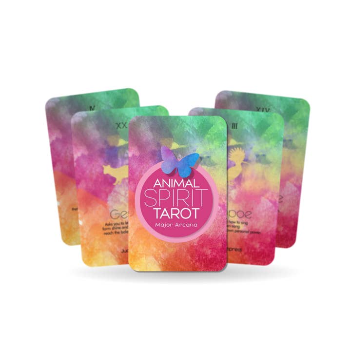 IBIZA TAROT – wholesale Tarot-kort – Djurens Ande Tarotkortlek - Stora Arkanan 22 Kraftdjur