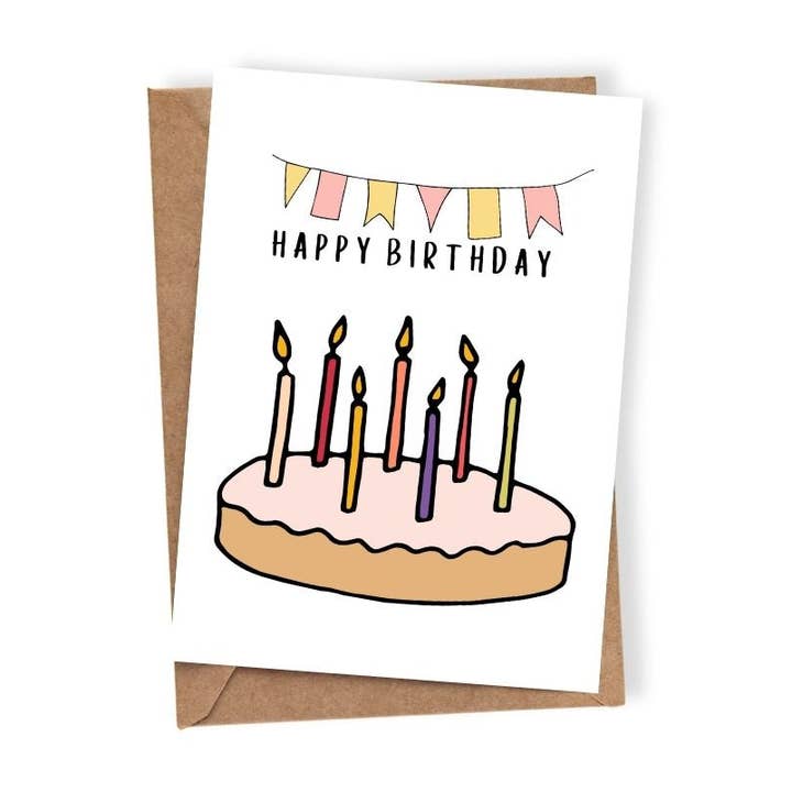 Happy Birthday To You Birthday Card for wholesale by Aire Avenue