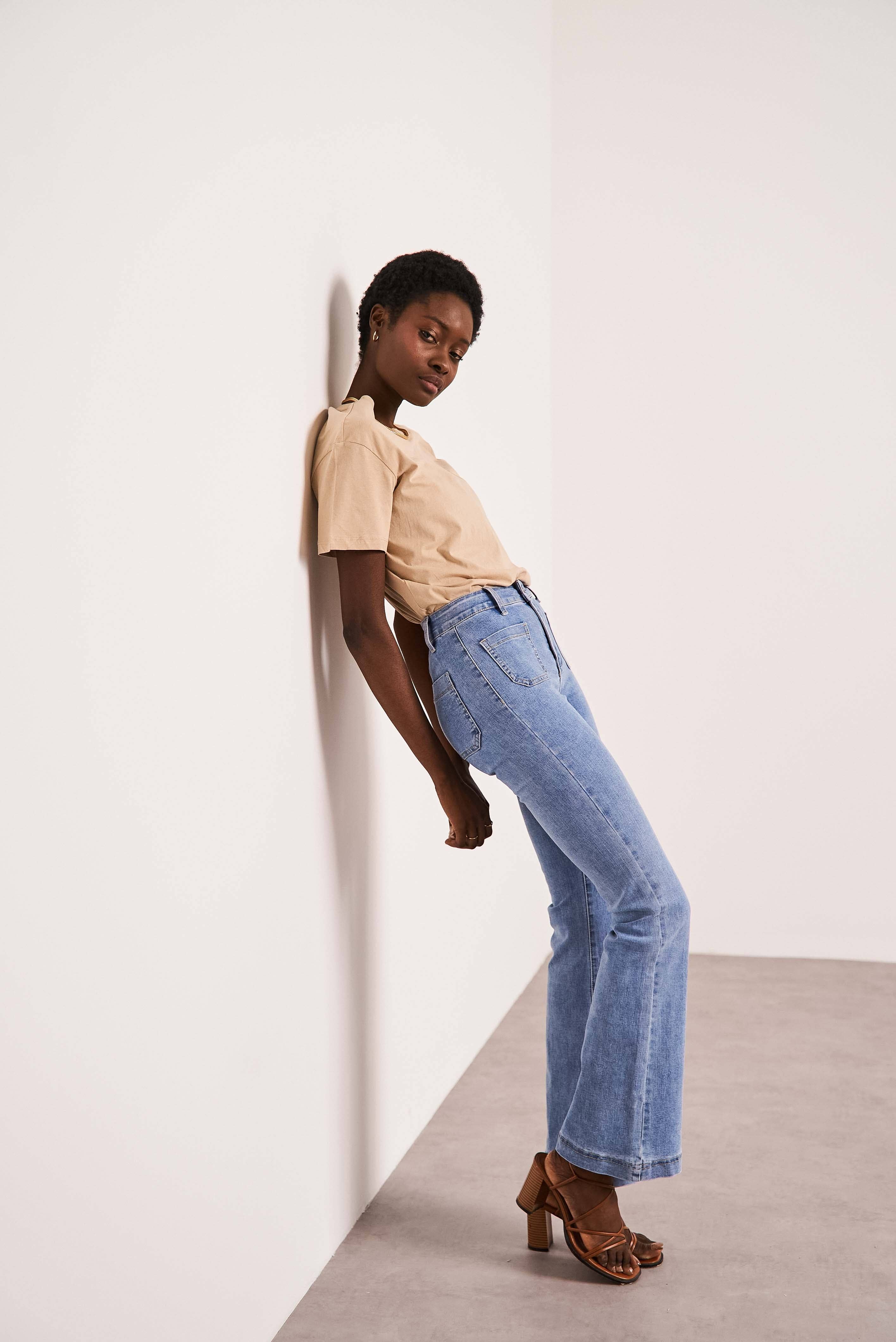 Oraije Paris – wholesale Jeans – Women’s – Francine mide-rise flare Jeans10