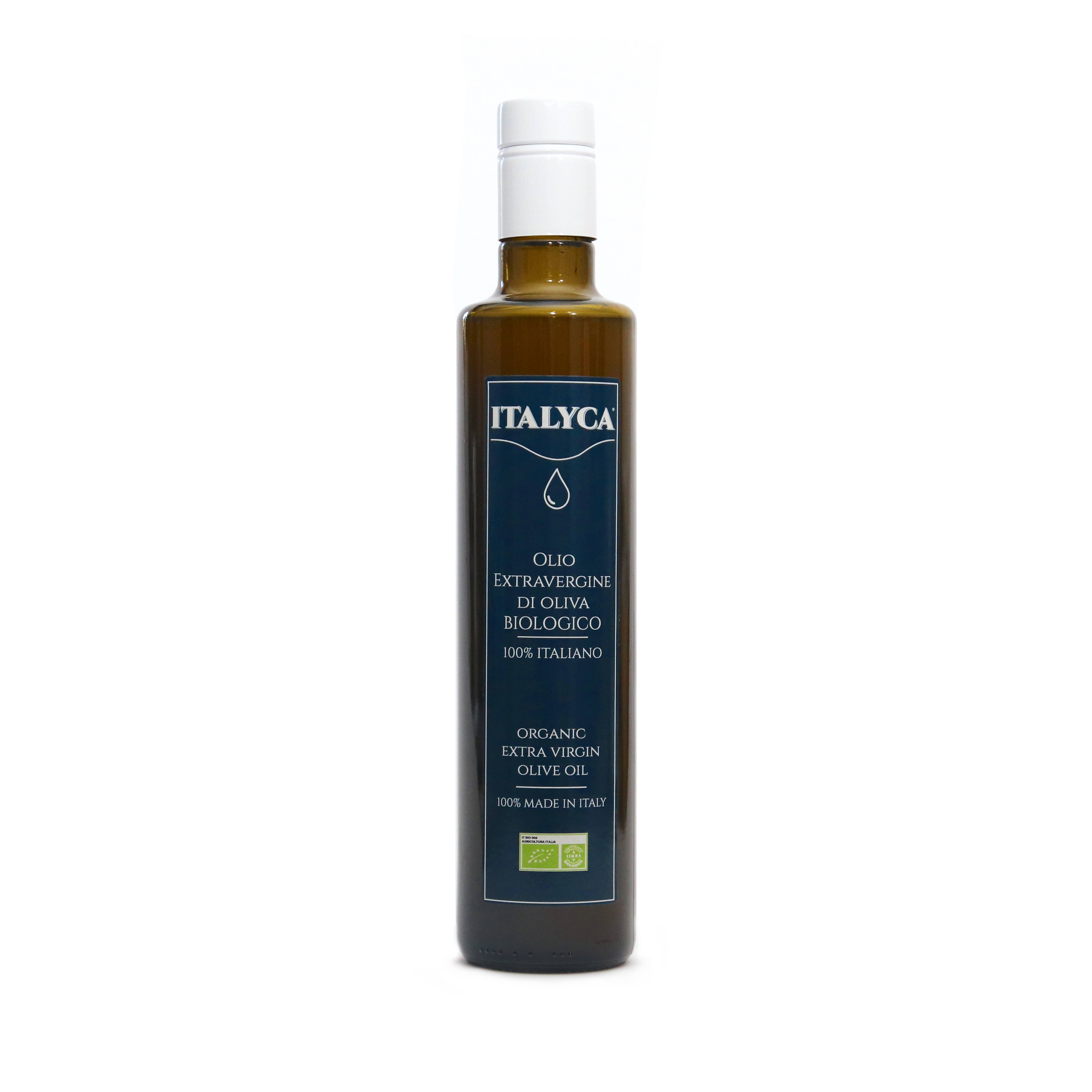 Italyca - Wholesale Olive Oil - ITALYCA ORGANIC EXTRA VIRGIN OLIVE OIL 100% ITALY 50CL0