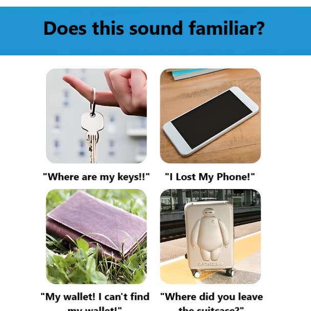 My Wholesale Warehouse - Wholesale Keychain - Unisex - Generise 'Found It' Compact Bluetooth GPS Tracker Tag for Health & Beauty Enthusiasts1