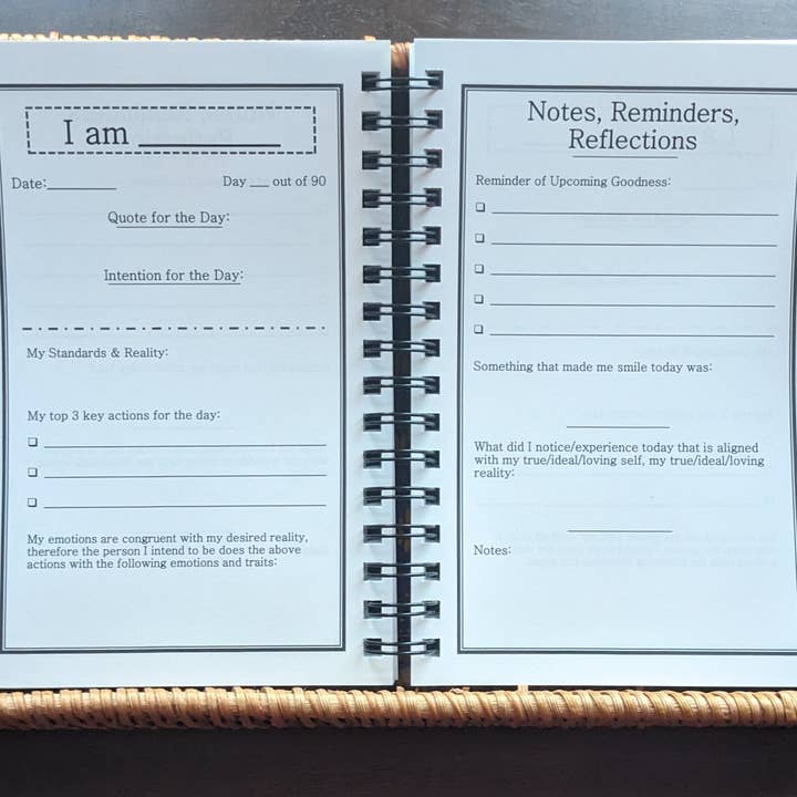 HCJunction and InHeritage Herbs - Wholesale Retailer Display - Paper & Novelty - 90day Journey Journal & Planner: Hello Darling Cover3