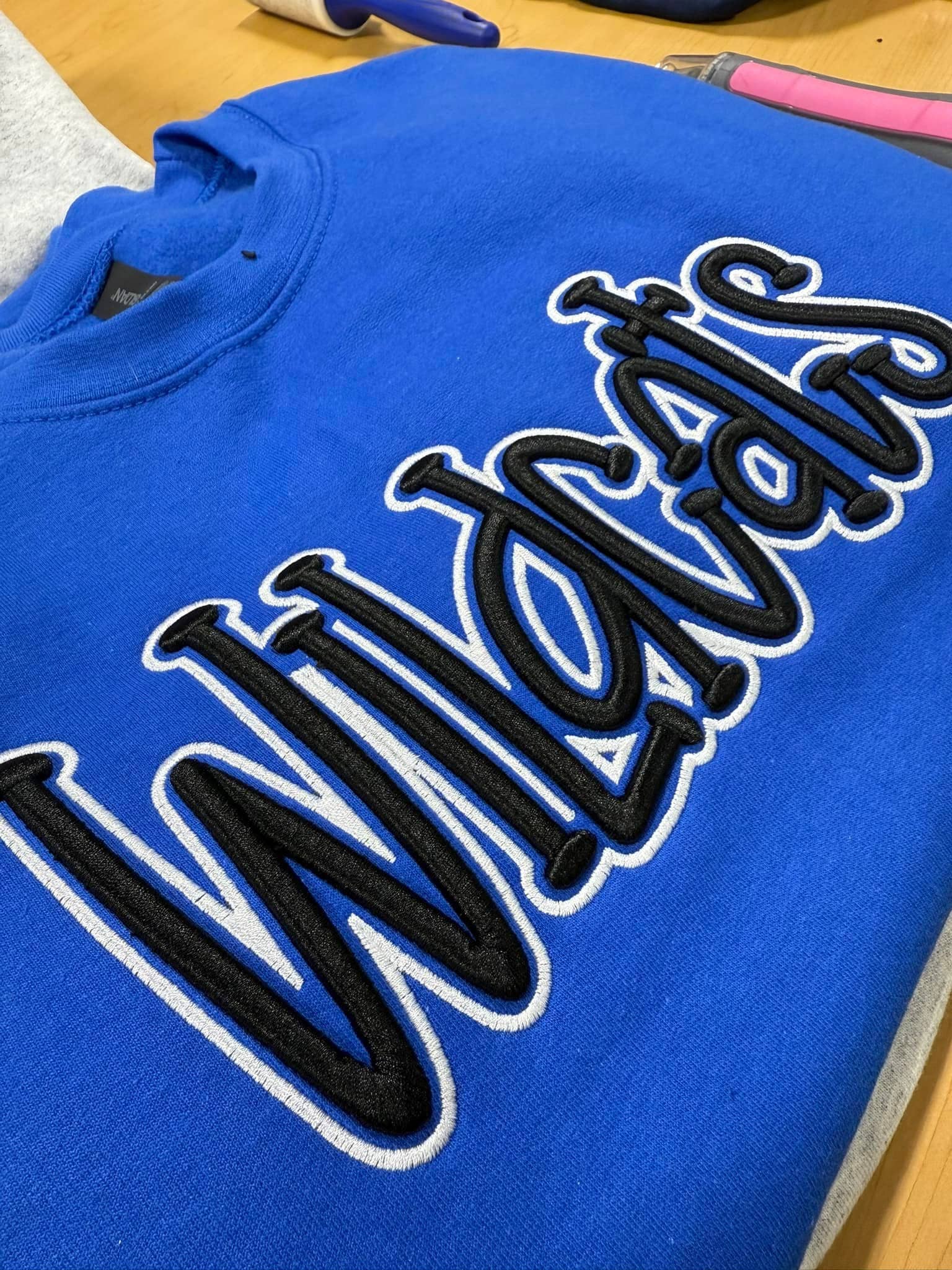 Top Notch – Sweatshirt - Unissexo por atacado – Sweatshirts Personalizados com Bordado 3D para Dias de Jogo9