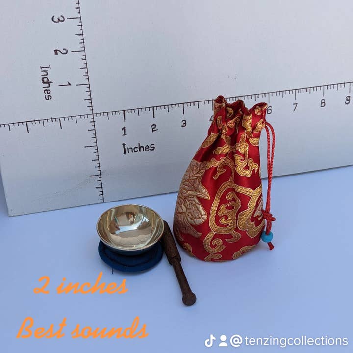 Tenzing Collections - Wholesale Meditation Supplies - World smallest Tibetan singing bowl with amazing sounds