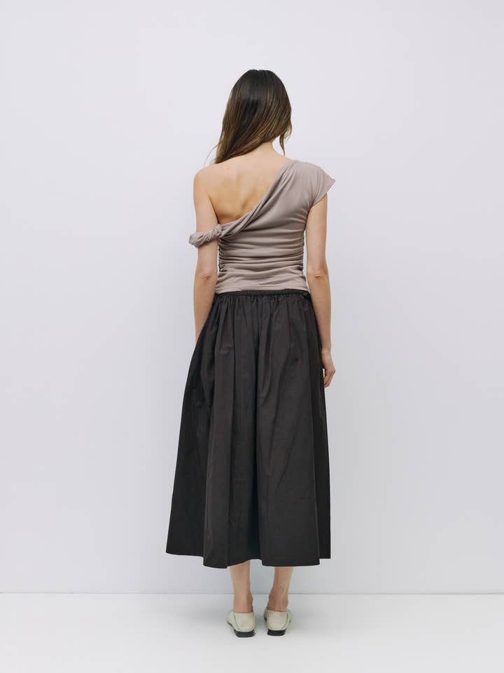 All Row - Wholesale Knit Top - Women's - The Itria Top | Twist Shoulder Knit Top