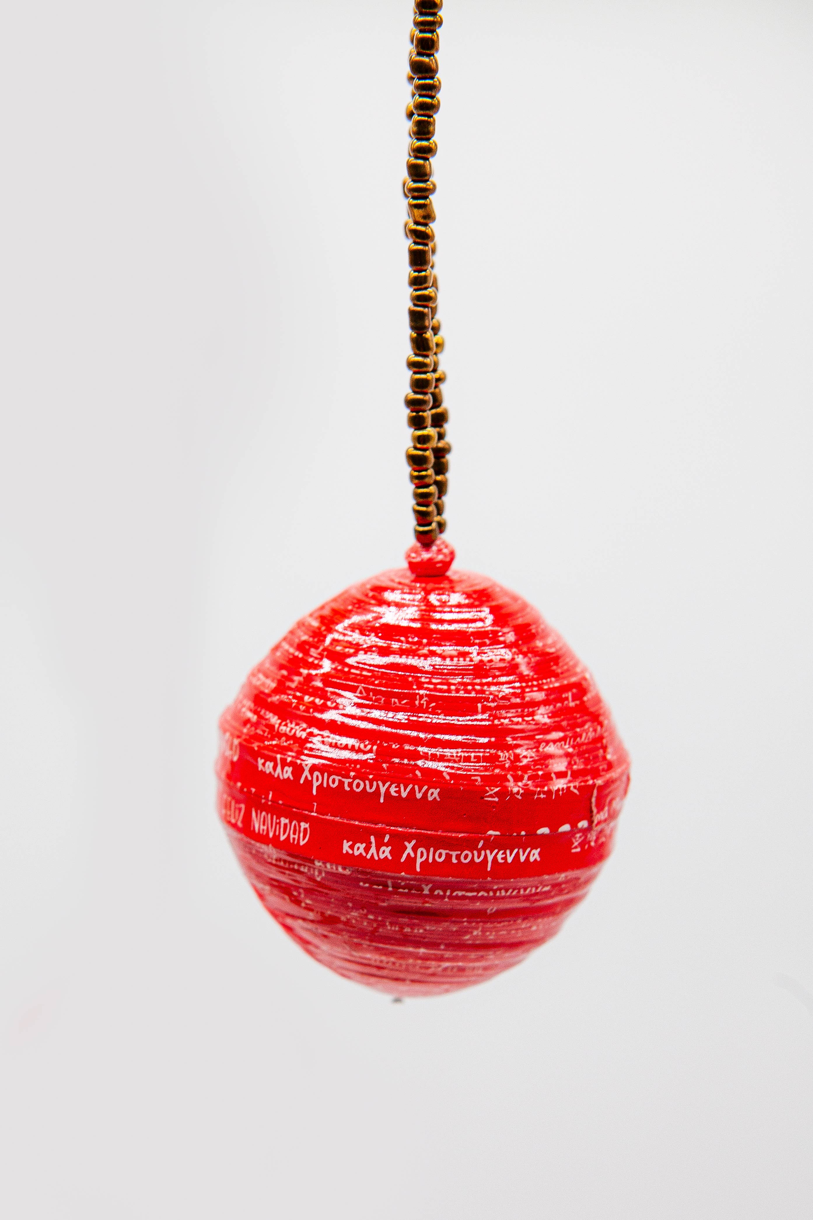 The Bead Project by TWOPU – Engroshandel Pynt – Store papirkugleferiepynt4