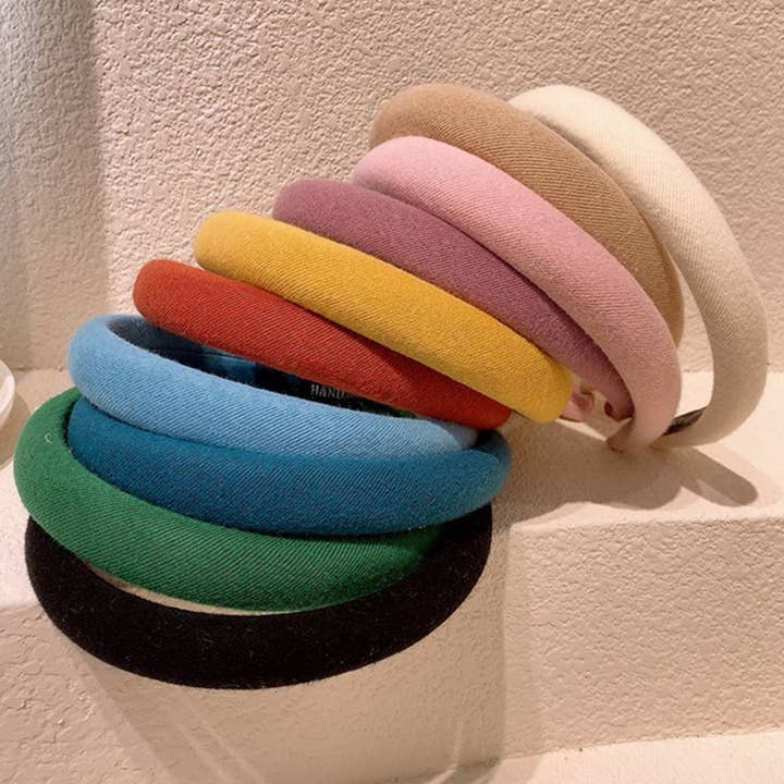 ACCITY - Wholesale Fashion Headband - Women's - MINIMALIST SOLID HEADBAND_CWAHA0222