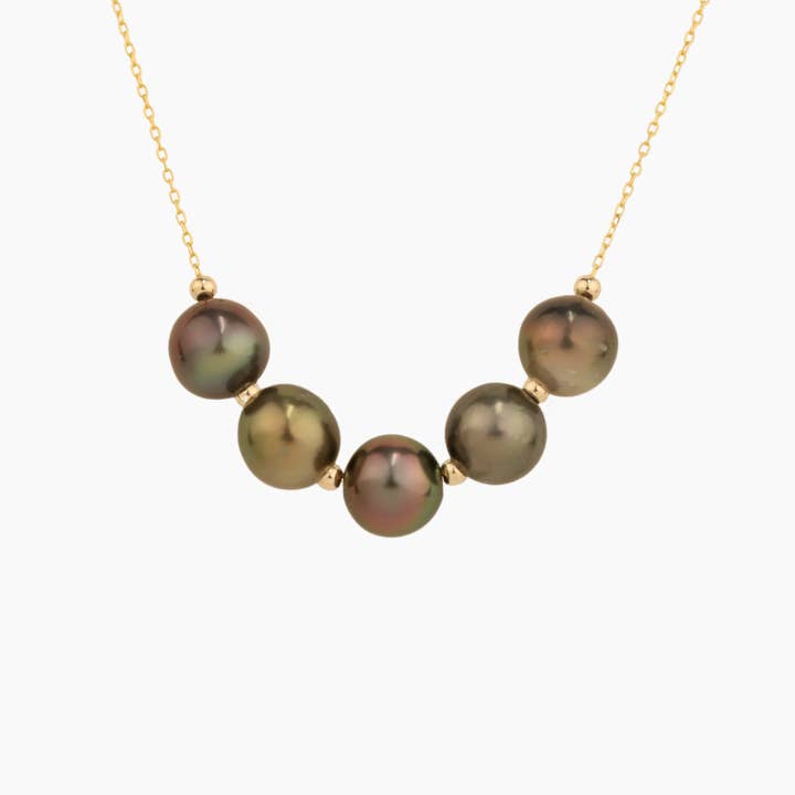 Misha Hawaii Jewelry - Wholesale Beaded/pearl necklace - Kaimana Tahitian Pearl Necklace