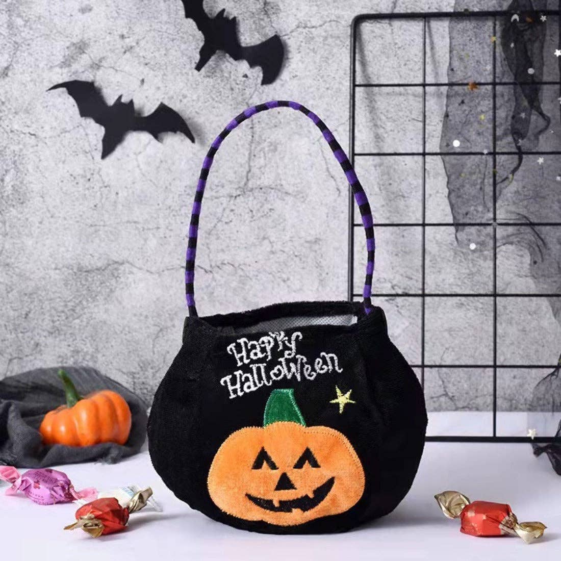 Funkyrel® Atzbranding Limited – wholesale Tote Bag – Child – Hallo - Halloween Mini Candy Tote Bag0