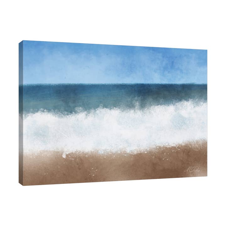 Turbulent Waves 1 Gallery Wrapped Canvas for wholesale by Jaxson Rea