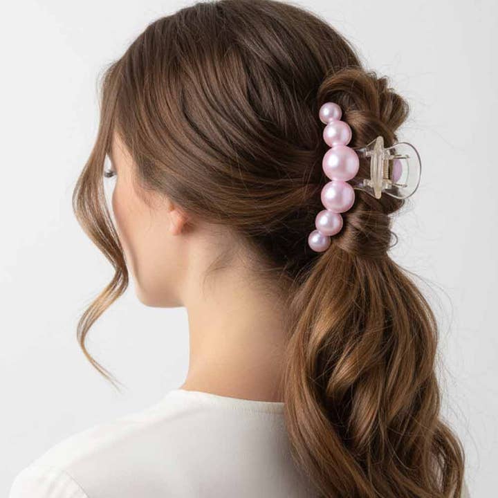 Amerikan Basics - Wholesale Hair Clip - Women's - Pearl Victoria Hair Clip0