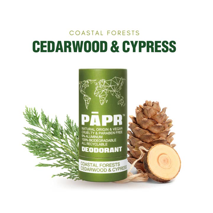 Coastal Forests - Cedarwood & Cypress - Deodorant and other Purchase Wholesale degree deodorant. Free Returns & Net 60 Terms on Faire trending on Faire.