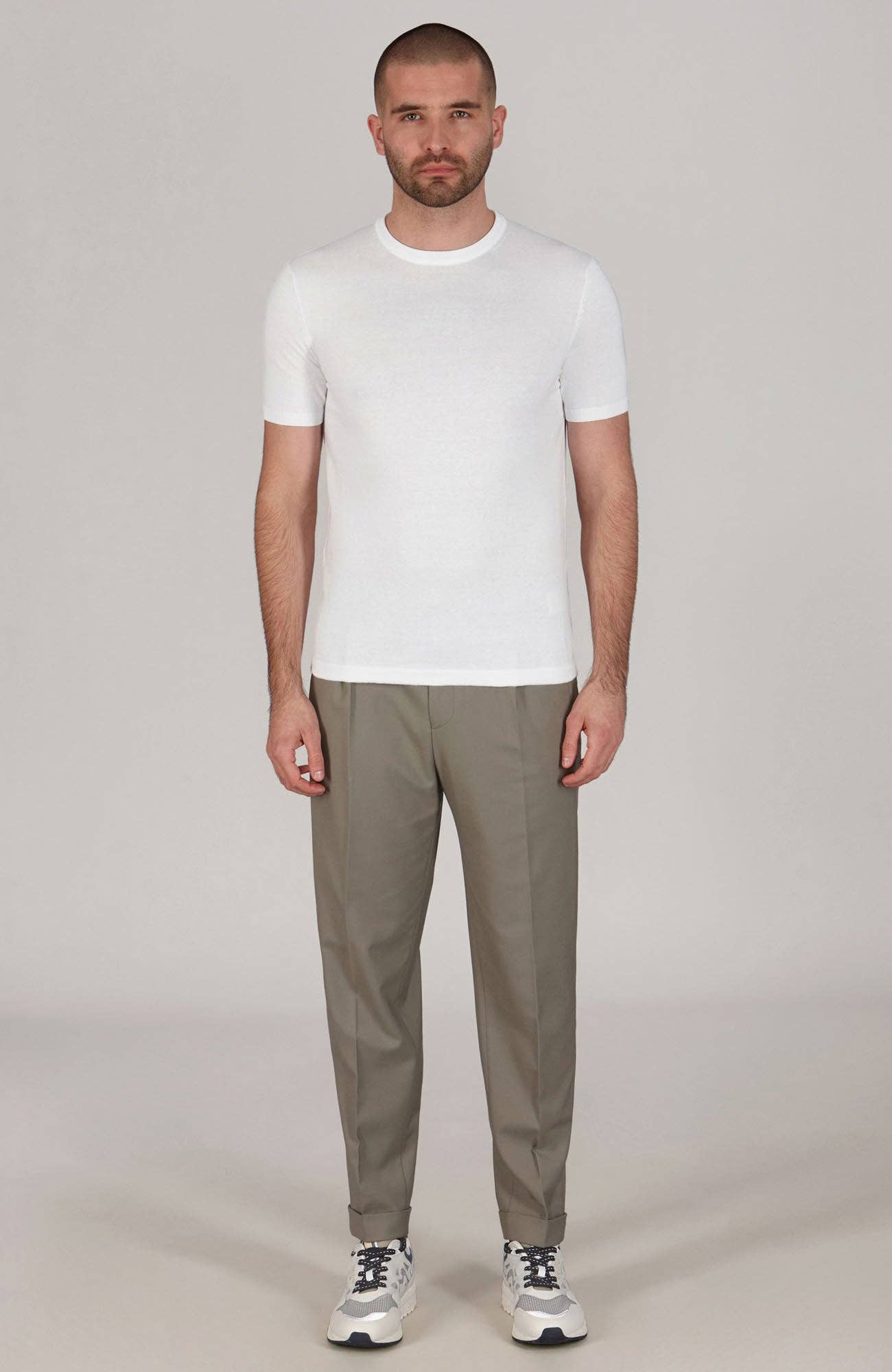 Paul James Knitwear - Wholesale T-Shirt - Men's - Mens Ultra Fine Cotton Knitted T-Shirt27