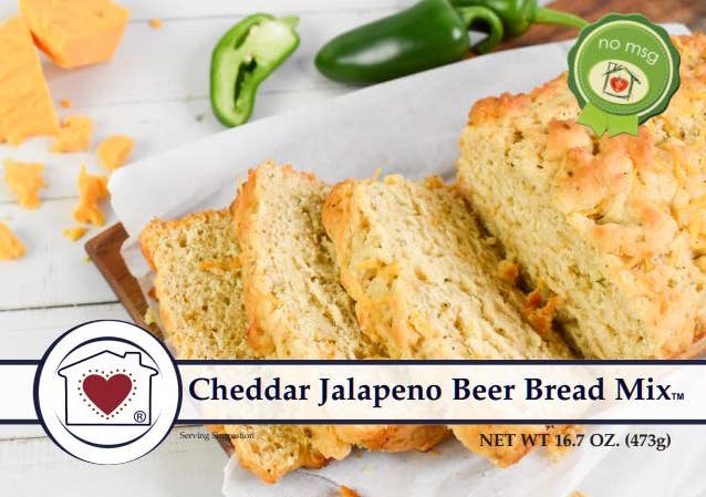 Country Home Creations - Wholesale Bread Mix - Cheddar Jalapeno Beer Bread Mix