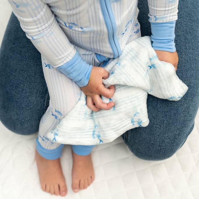 The Navy Knot - Wholesale Sleepsuit - Baby - Bamboo Baby Pajama Nautical Infant Sleepwear Coastal Outfit