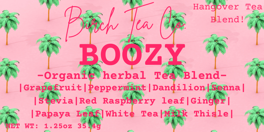 Birch Tea Co. – wholesale Löst te – Boozy - Pepparmynta Herbal lösa blad teblandning3