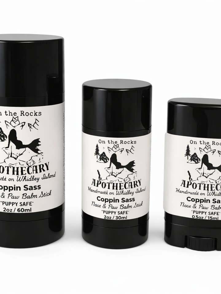 Bálsamo para Nariz y Patas Coppin’ Sass para venta al por mayor de On the Rocks Apothecary