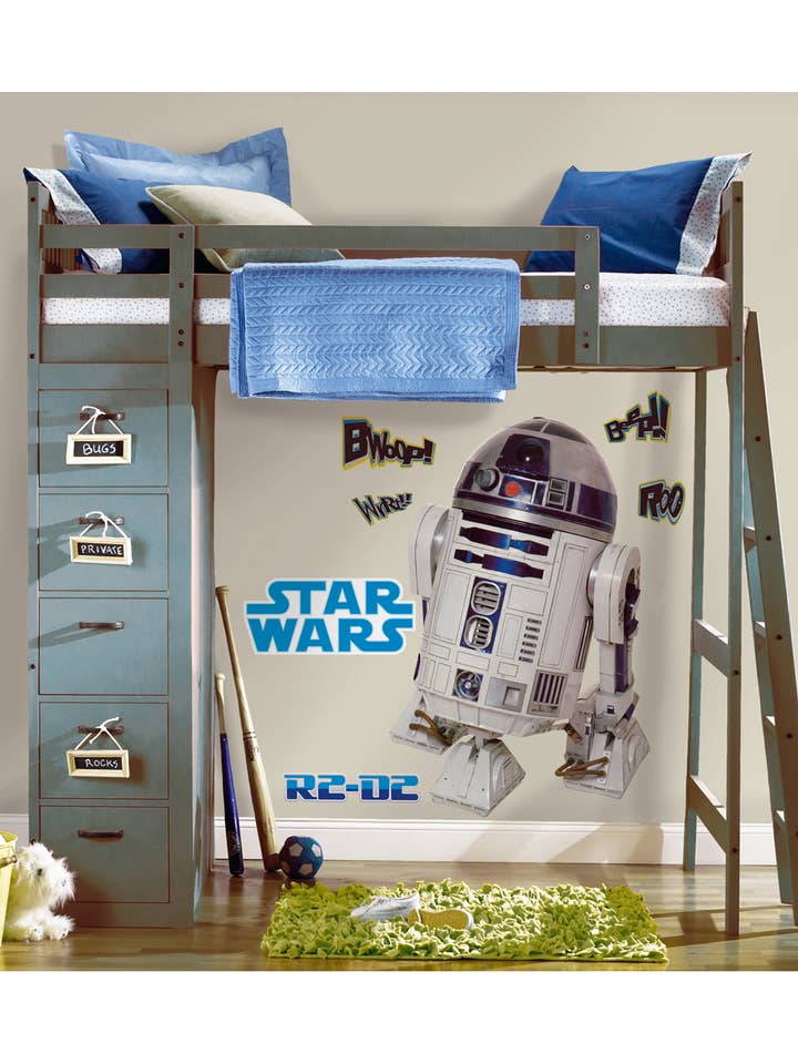 STAR WARS R2-D2 ADESIVO DA PARETE GIGANTE per la vendita all'ingrosso da parte di Joy Toy