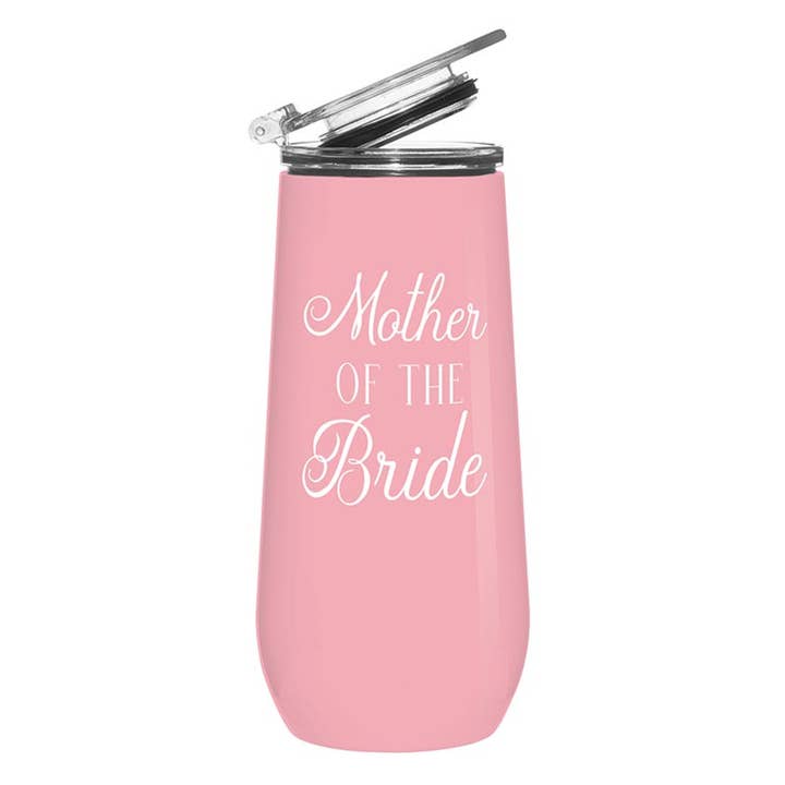 Stainless Steel Champagne Tumbler - Mother of Bride for wholesale by Slant Collections by Creative Brands