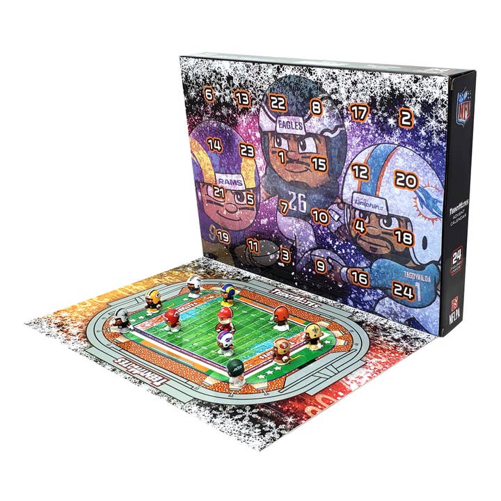 Party Animal, Inc. - Wholesale Advent Calendar - NFL TeenyMates Advent Calendar 2024