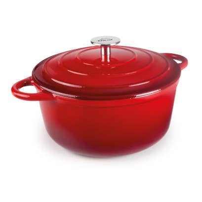 COCOTTE EN FONTE ROUGE pour la vente par LACOR MENAJE PROFESIONAL S.L.
