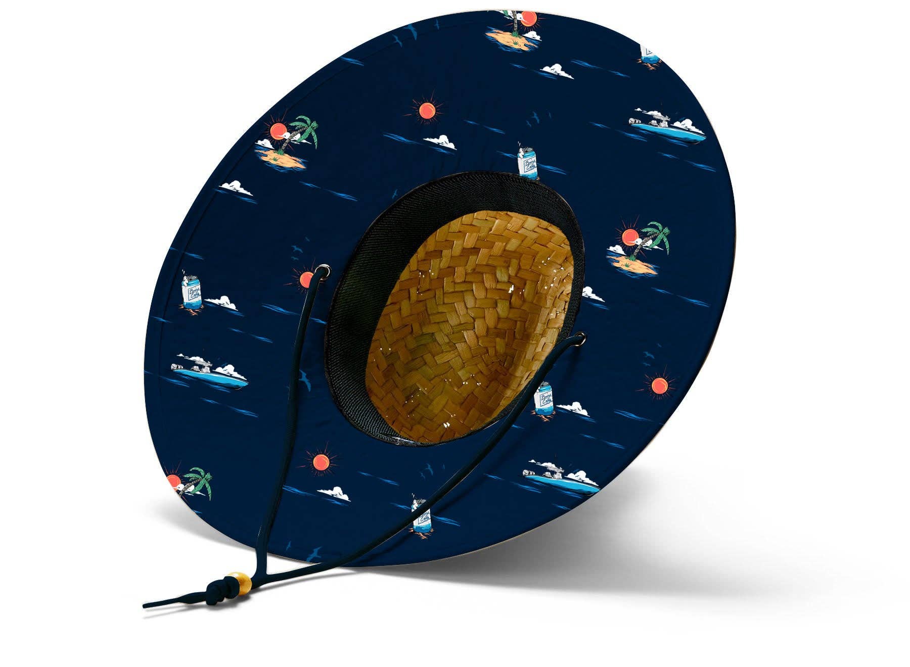 Navy Booze Cruz Islander Hat for wholesale on Faire2