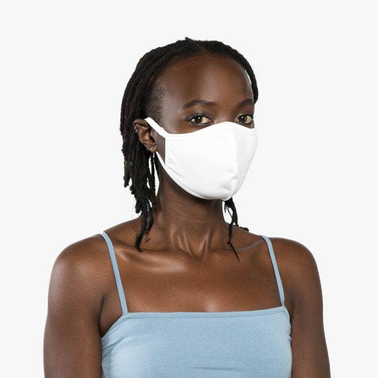 MakMask - Wholesale Protective Face Mask/Shield - Eggshell white Mask3