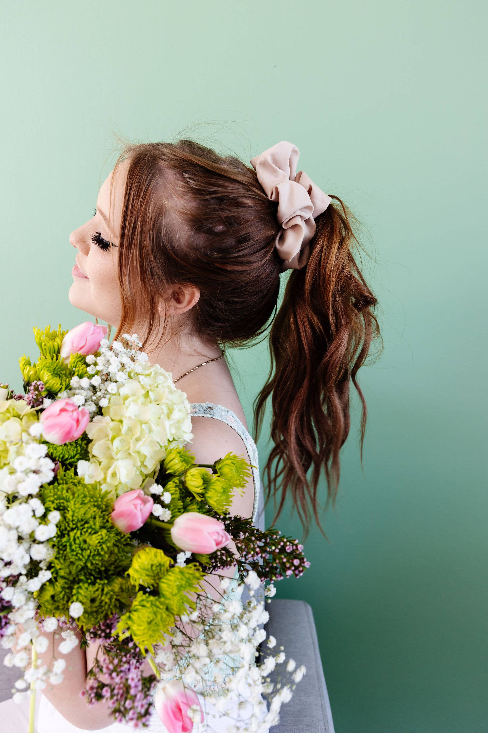 Shop Andi - Vente Chouchou – femme - Chouchou géant au lait d'avoine1