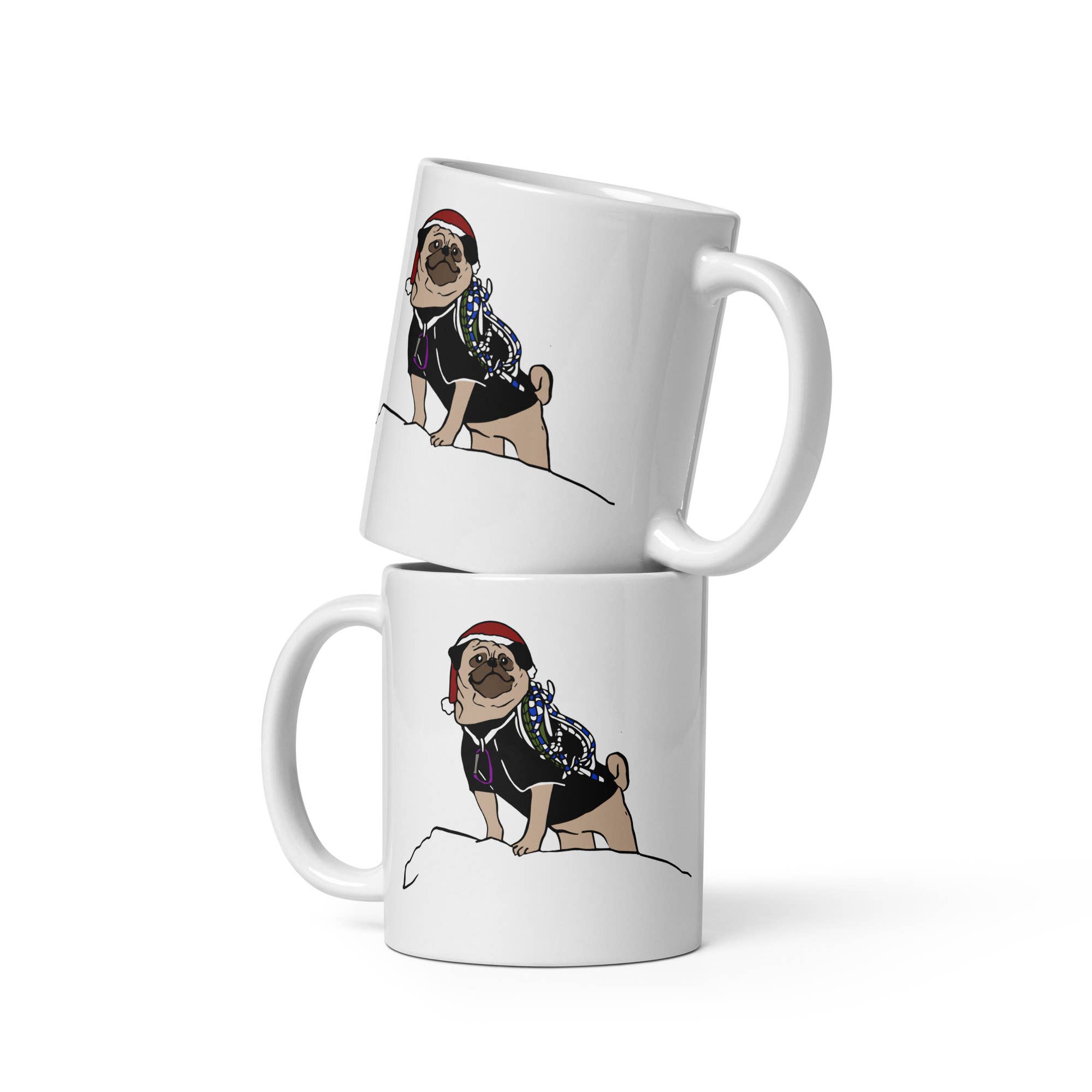 Club No-Kill 2027 Coffee Mugs - Wholesale Coffee Mug - Vinny the Pug Coffee Mugs                 5