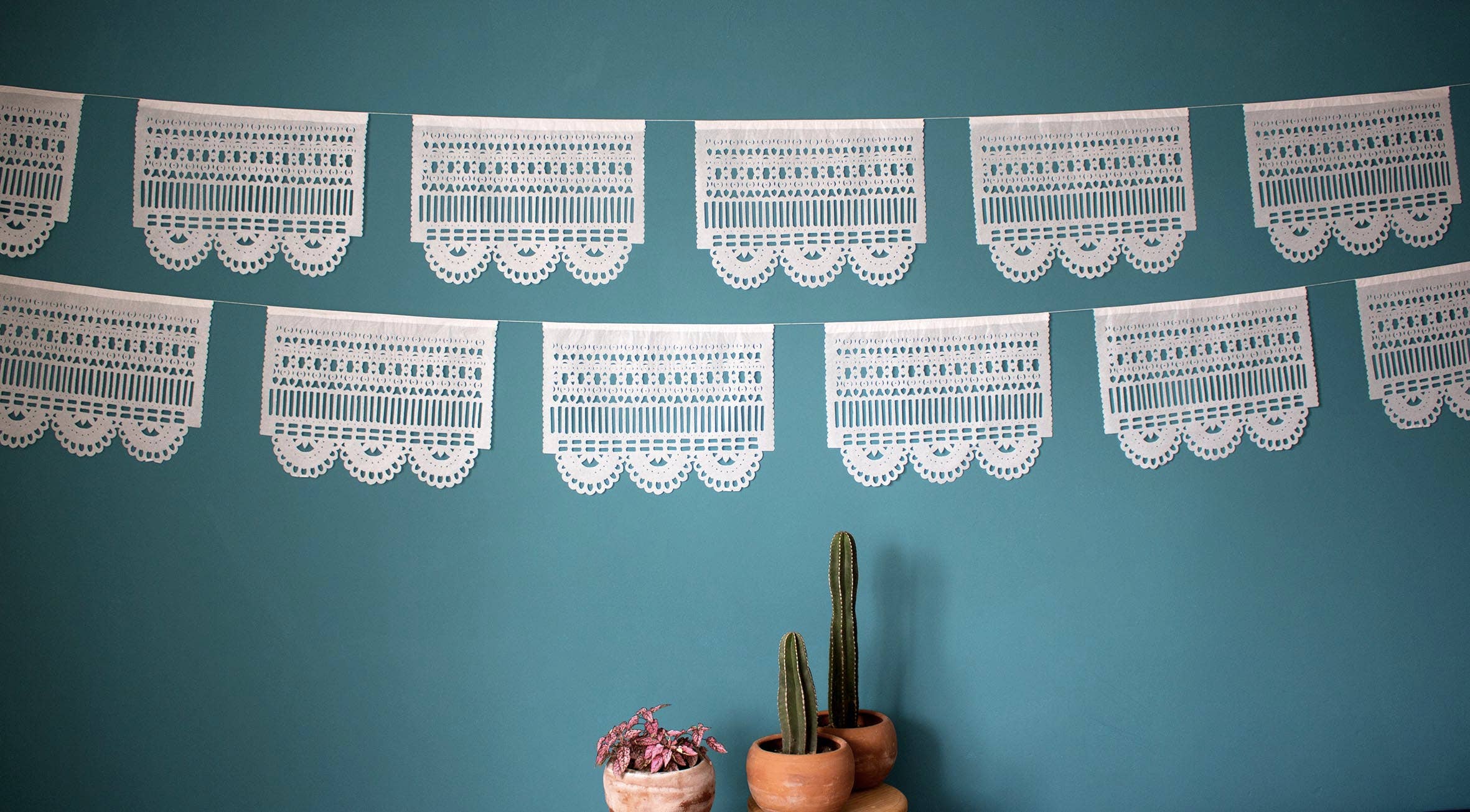 P.I.Project America - Vendita all'ingrosso Bandierine/Ghirlande - Ghirlanda messicana di carta traforata - Alma3