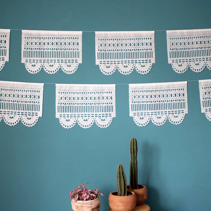 P.I.Project America - Vendita all'ingrosso Bandierine/Ghirlande - Ghirlanda messicana di carta traforata - Alma3