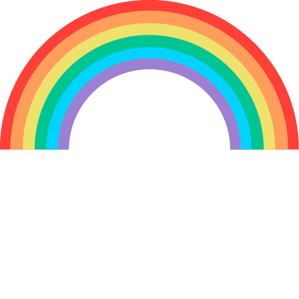 salonbuck – wholesale Klubba – Oblatklubba "Regnbåge"0