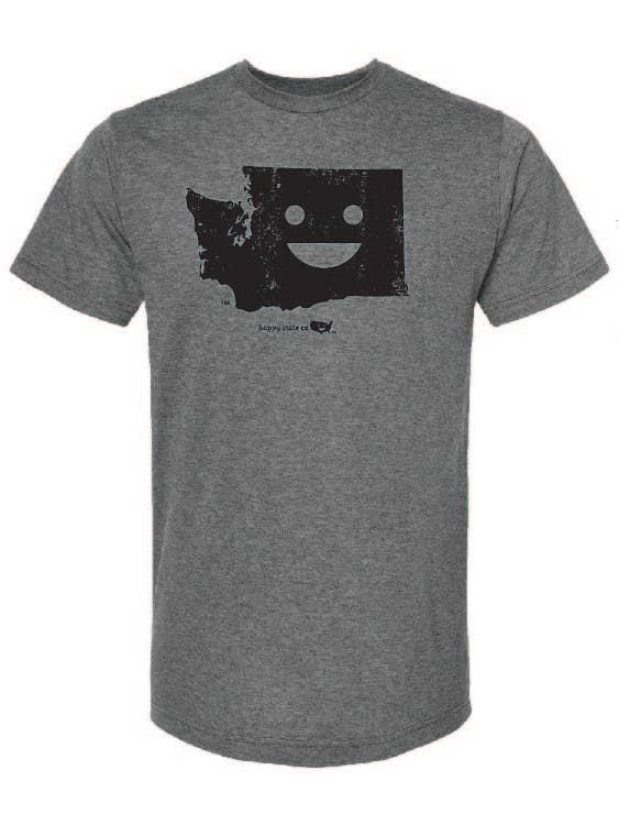 T-shirt Happy State Co Happy Washington XS-3x por atacado de Happy State Co