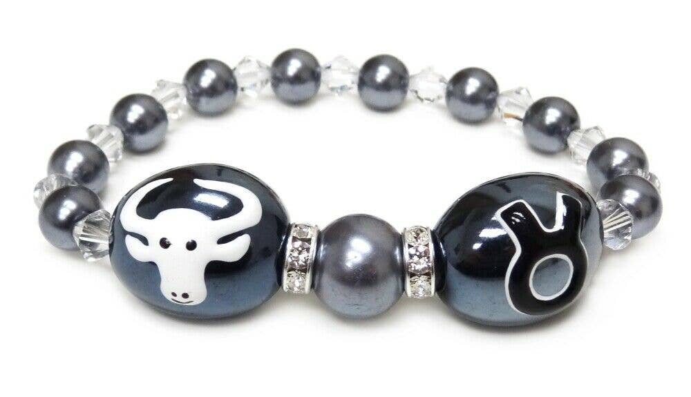 Fiona Accessories – Großhandel Perlenarmband – Sternzeichen Swarovski Perlen Stretch Armband Sternzeichen Schmuck8