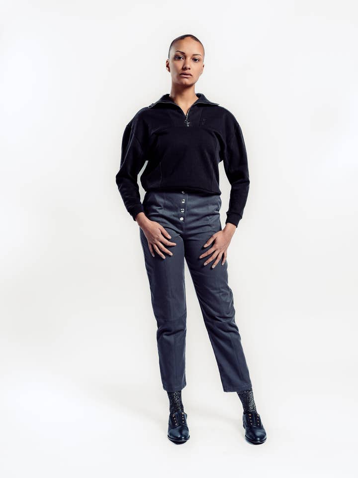 Black Truck sweatshirt voor wholesale door LOSANJE