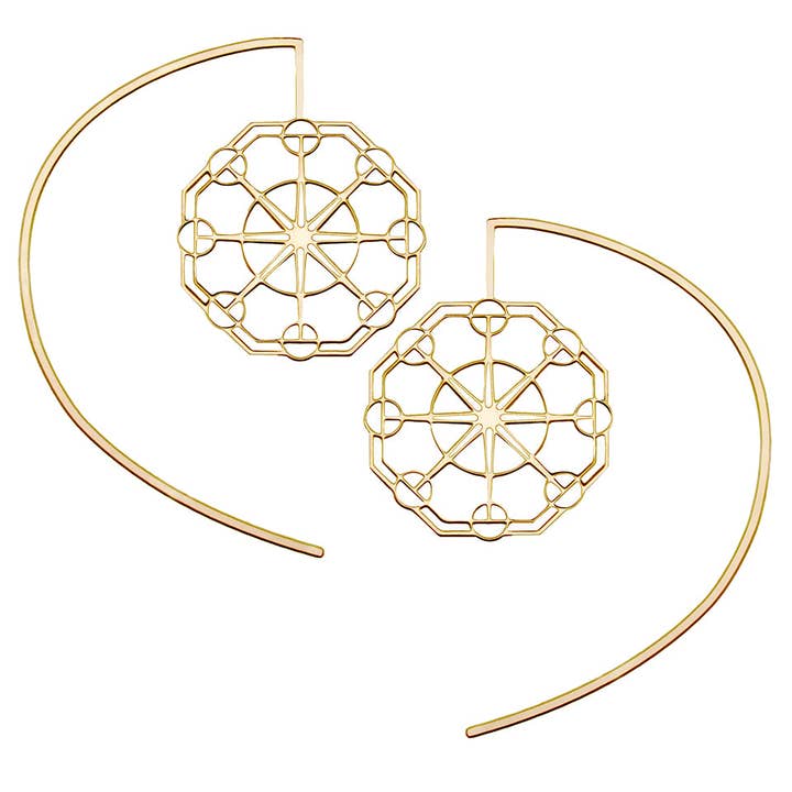 Boucles d'oreilles celtiques pour la vente par Rael Cohen