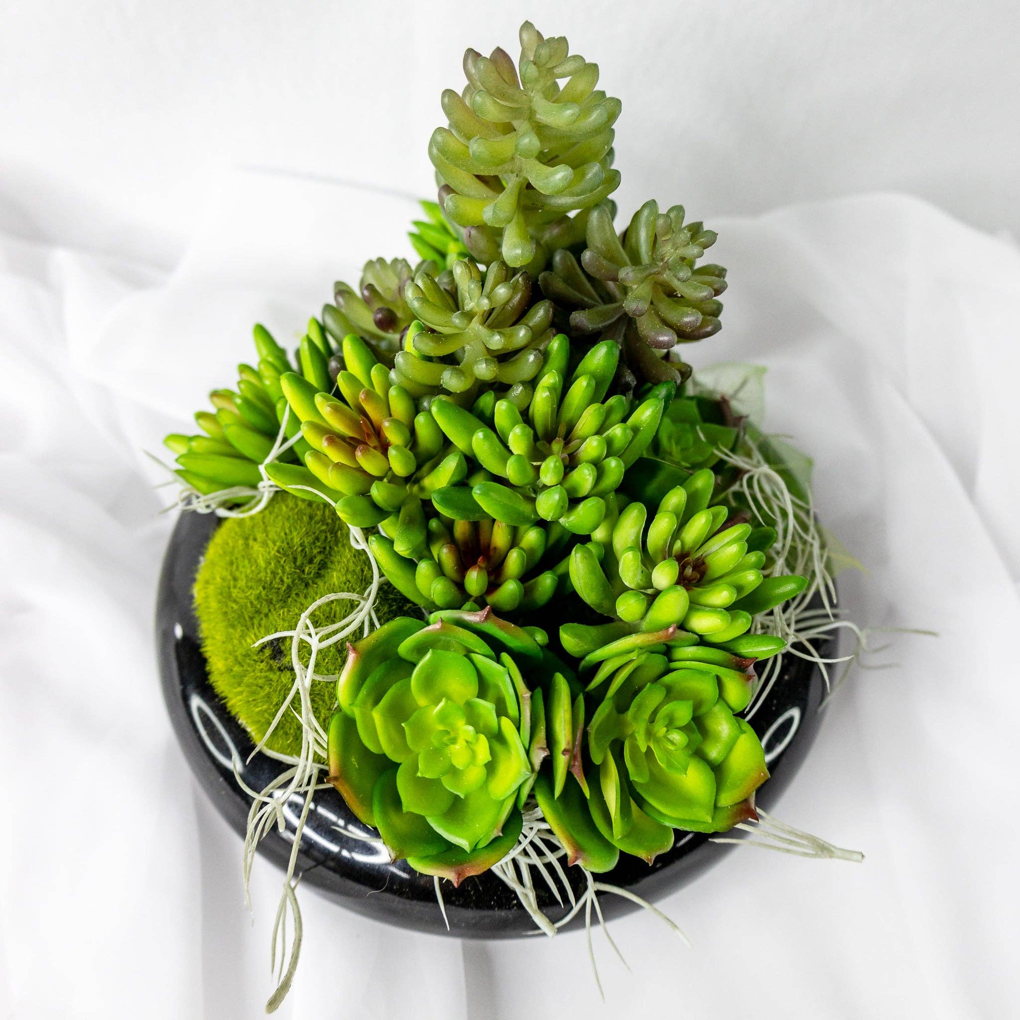 Realistic Artificial Flowers - Wholesale Artificial Plant - Claw Lotus Succulent (6 Pack) - Realistic Artificial Flowers3