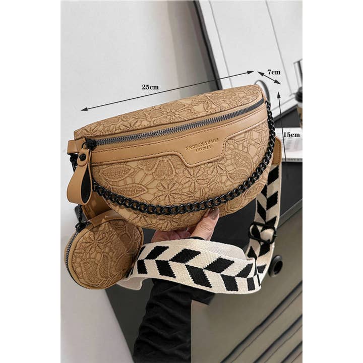 Suhkasana - Vendita all'ingrosso Borsa a tracolla - Donna - Borsa a tracolla con tracolla Colorblock con portamonete6