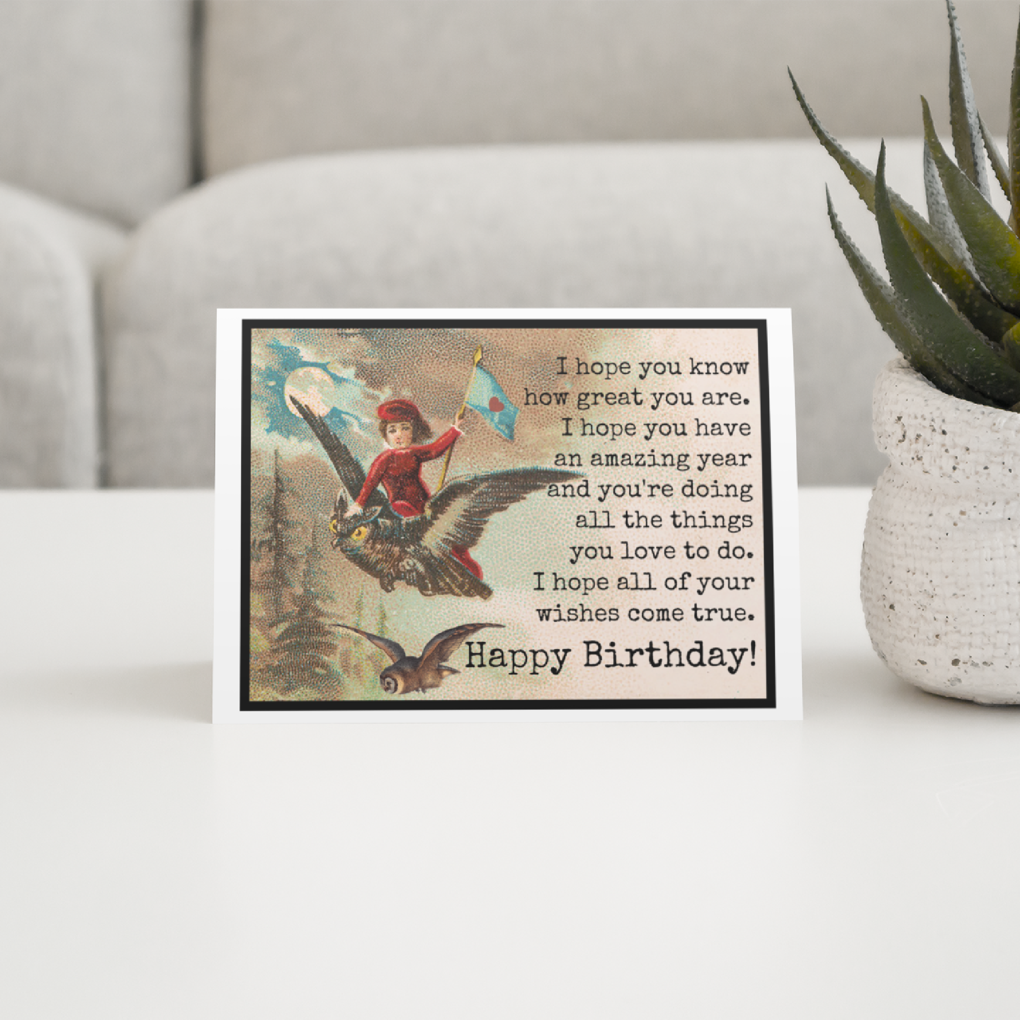 Cheerful Whimsies - Wholesale Birthday Card - Birthday Card. I Hope You Know How Great You Are...1