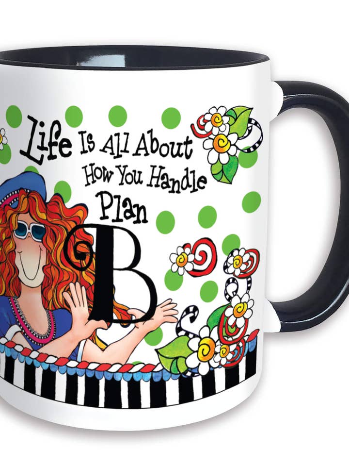 Plan B Keramiktasse für den Großhandel von Suzy Toronto Wholesale