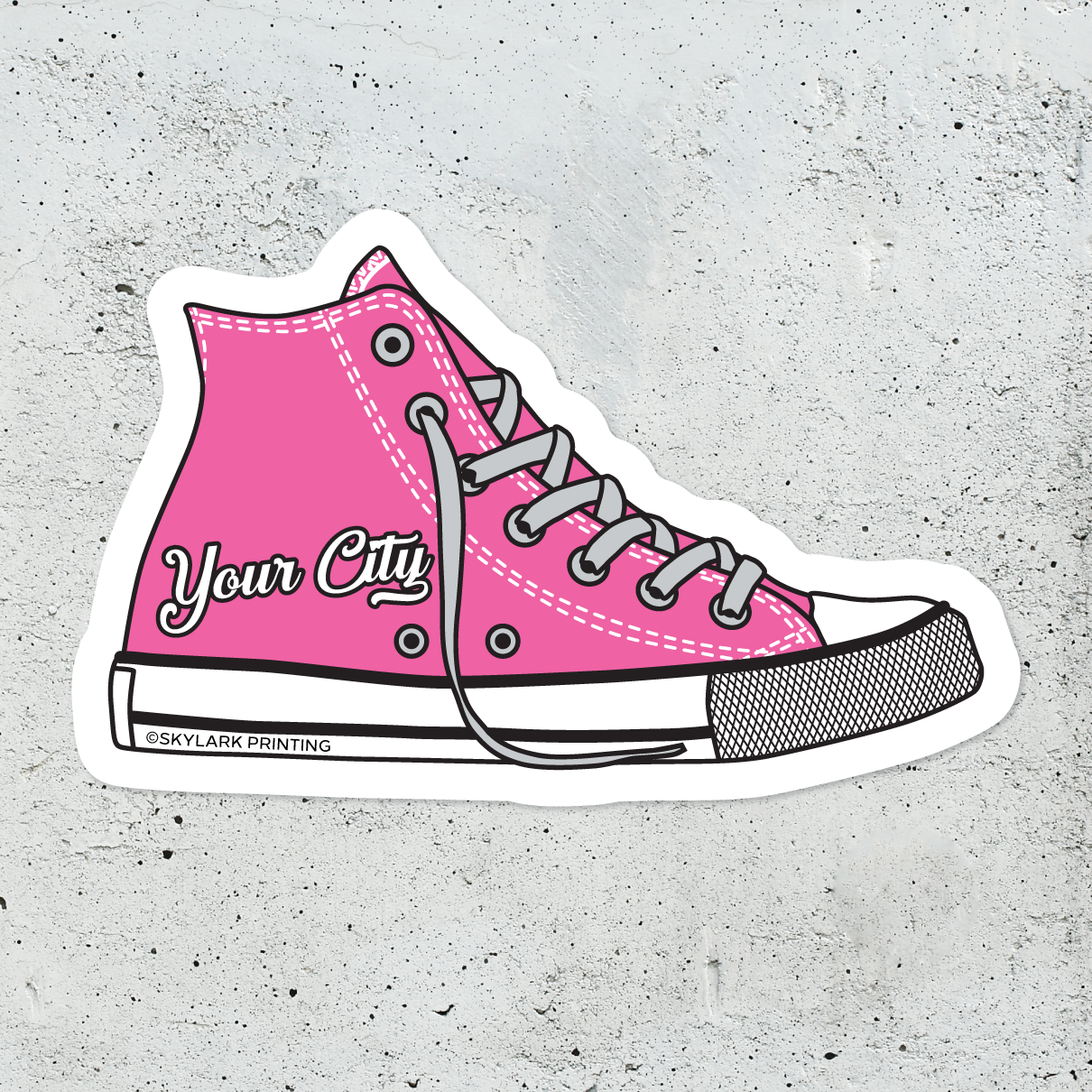 Skylark Printing - Wholesale Sticker - Custom Vintage High Top Shoe  Souvenir Sticker13