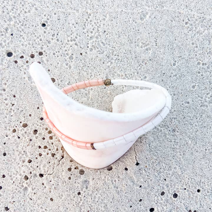 Libbies Bracelets - Wholesale Beaded Bracelet - Coral Handmade Tila Beaded Bracelet3