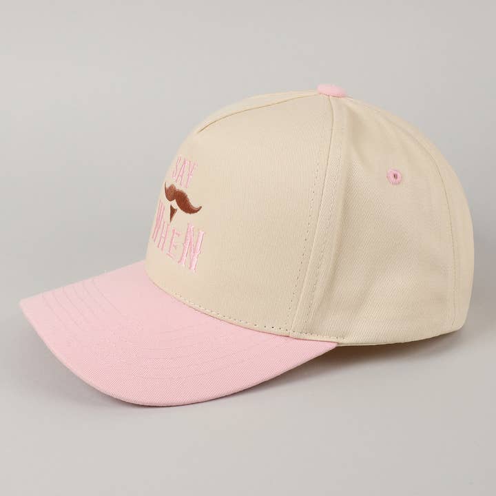 Fashion City - Wholesale Trucker Hat - Unisex - Say When Mustache Tombstone Two-Tone Trucker Hat10