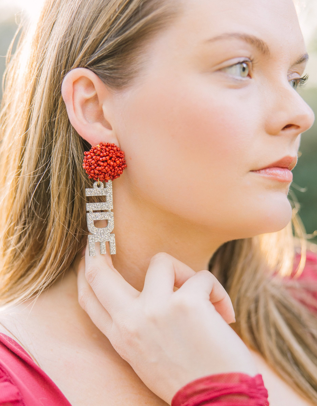 TART Design Co. LLC - Wholesale Dangle Earrings - Game Day Custom School/Team Earrings10