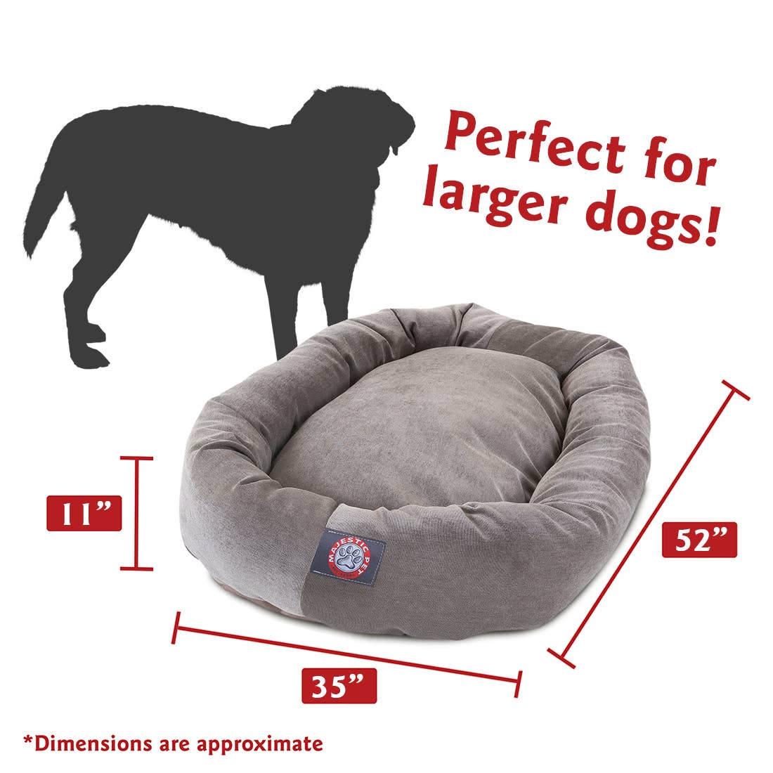 Majestic Pet Products - Vente Panier – chien - Panier pour chien Villa Bagel92